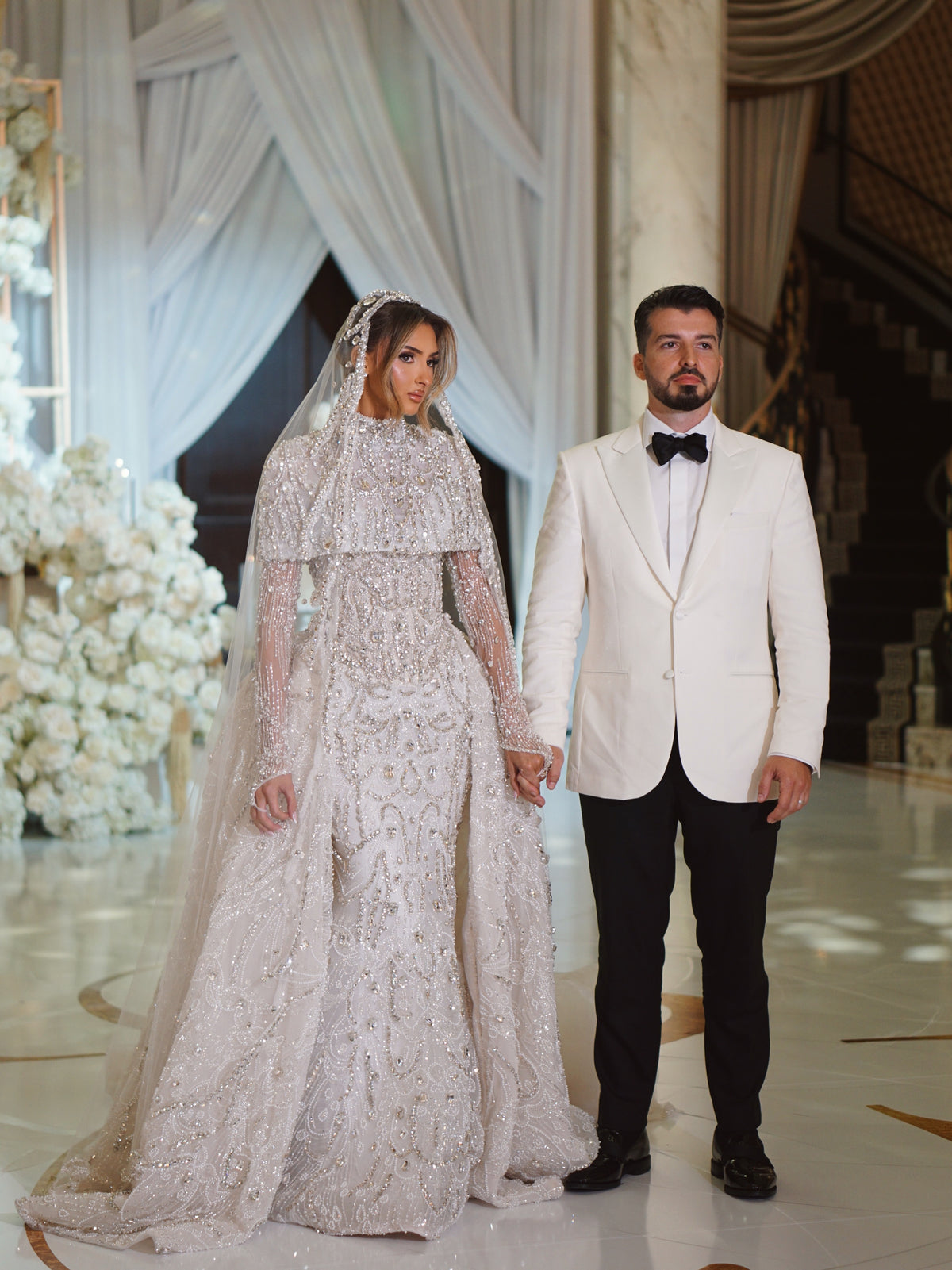Aveline bridal gown by Dodona Avdiu