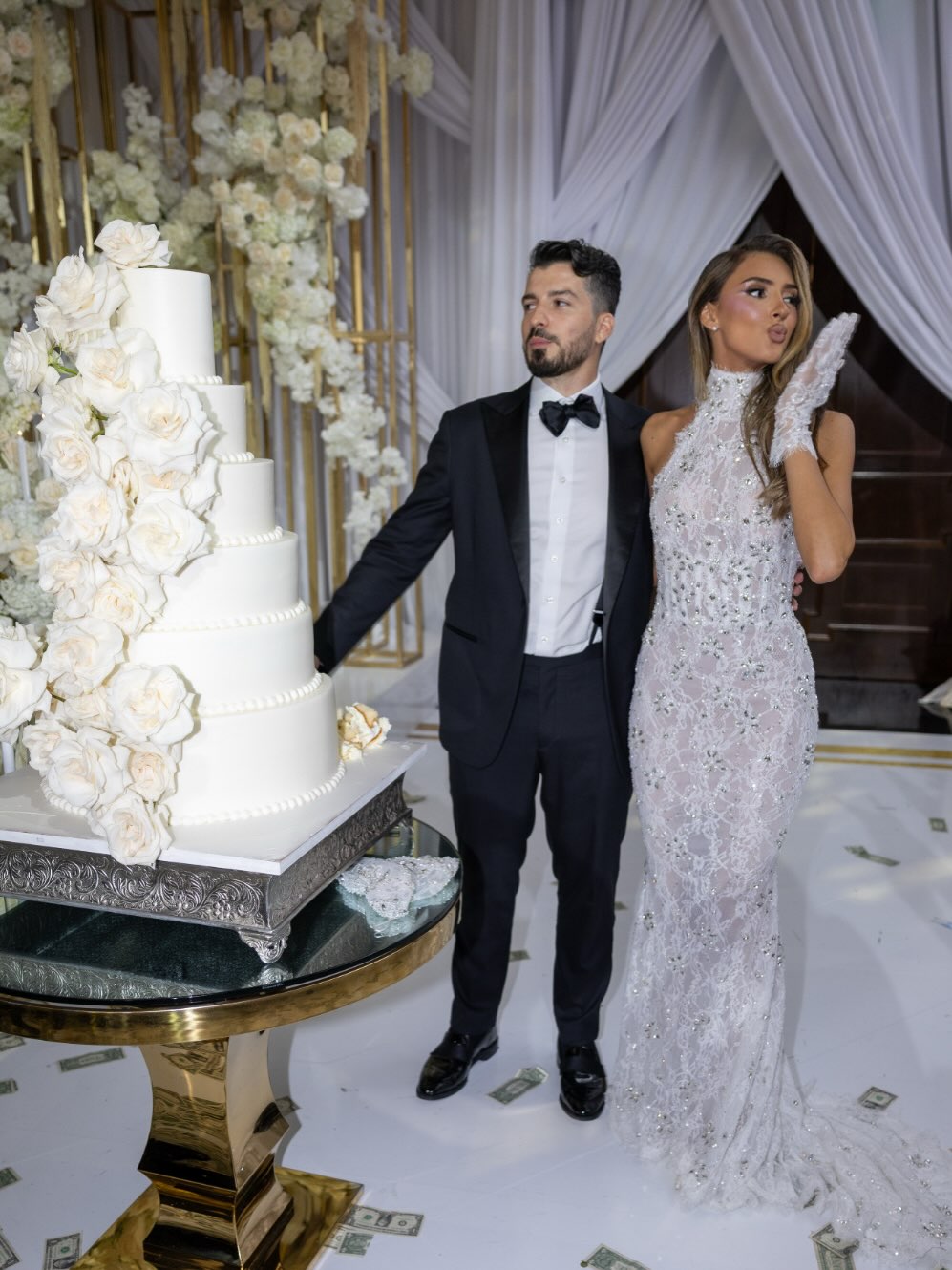 Estelle bridal gown by Dodona Avdiu