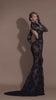 Backless Lace Gown