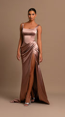 Champagne Rose Satin Enchantment