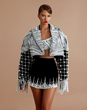 Pearl Embellished Set