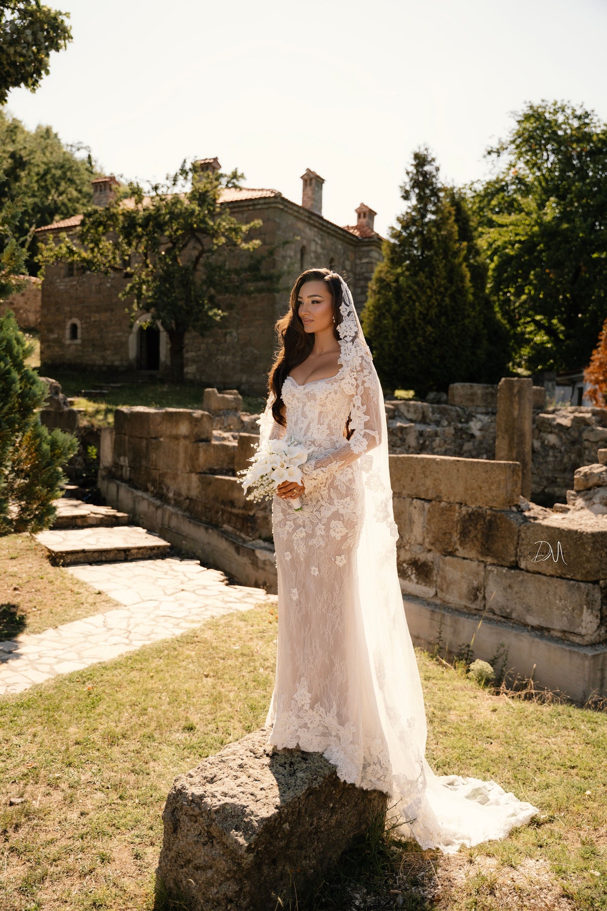 Client wearing Dodona Avdiu, photo 2 of 2