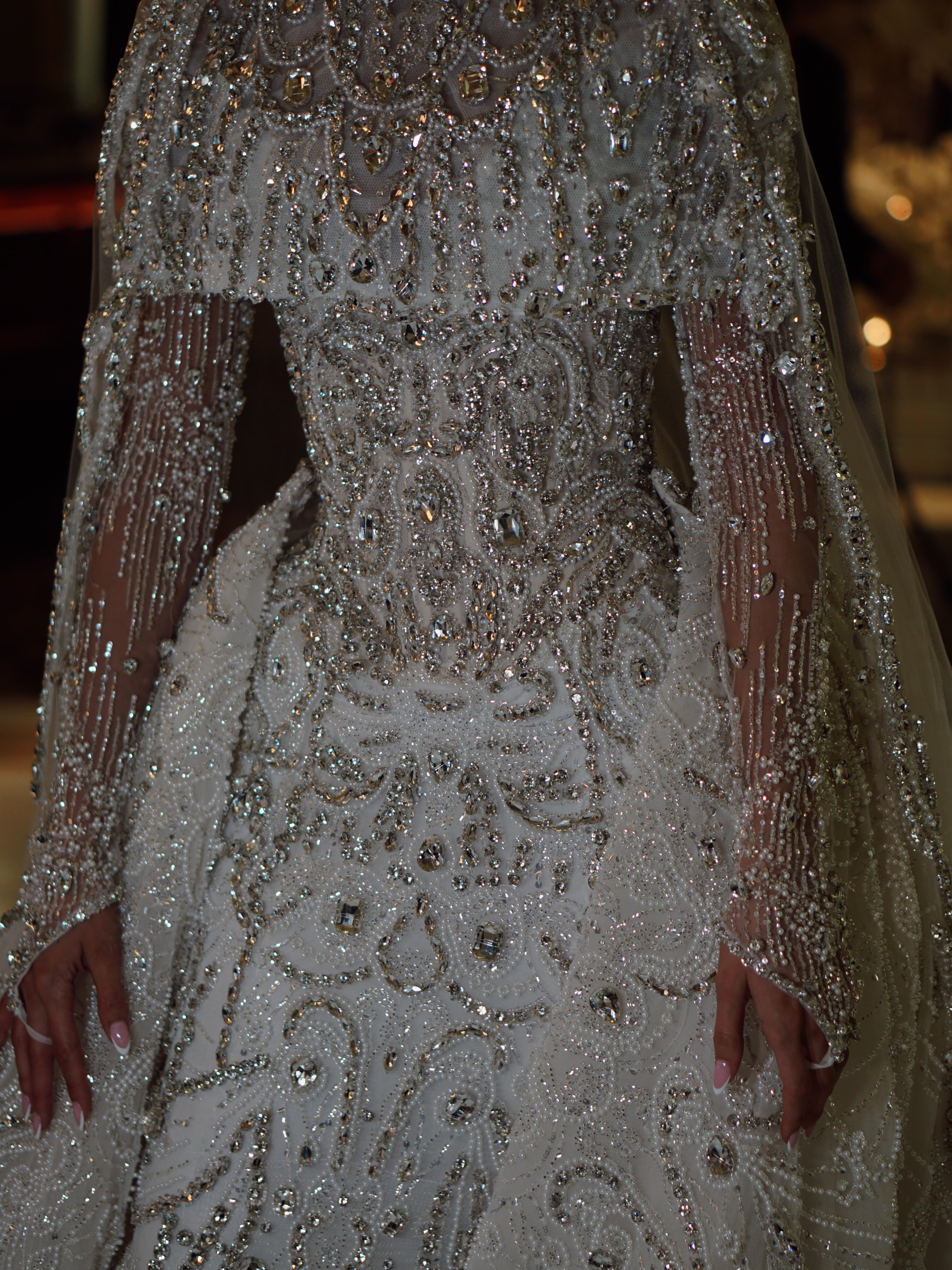 Aveline bridal gown by Dodona Avdiu