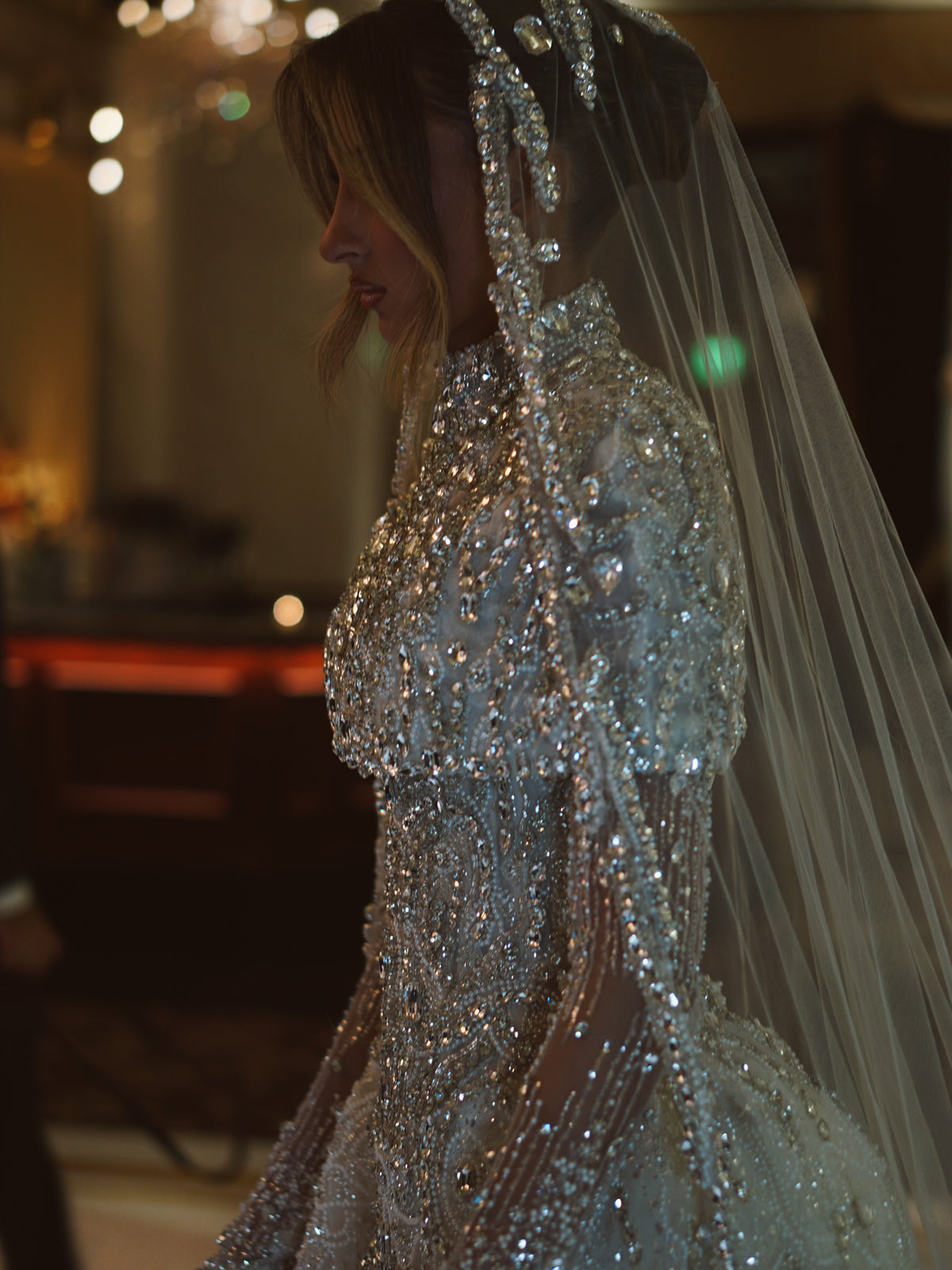 Aveline bridal gown by Dodona Avdiu