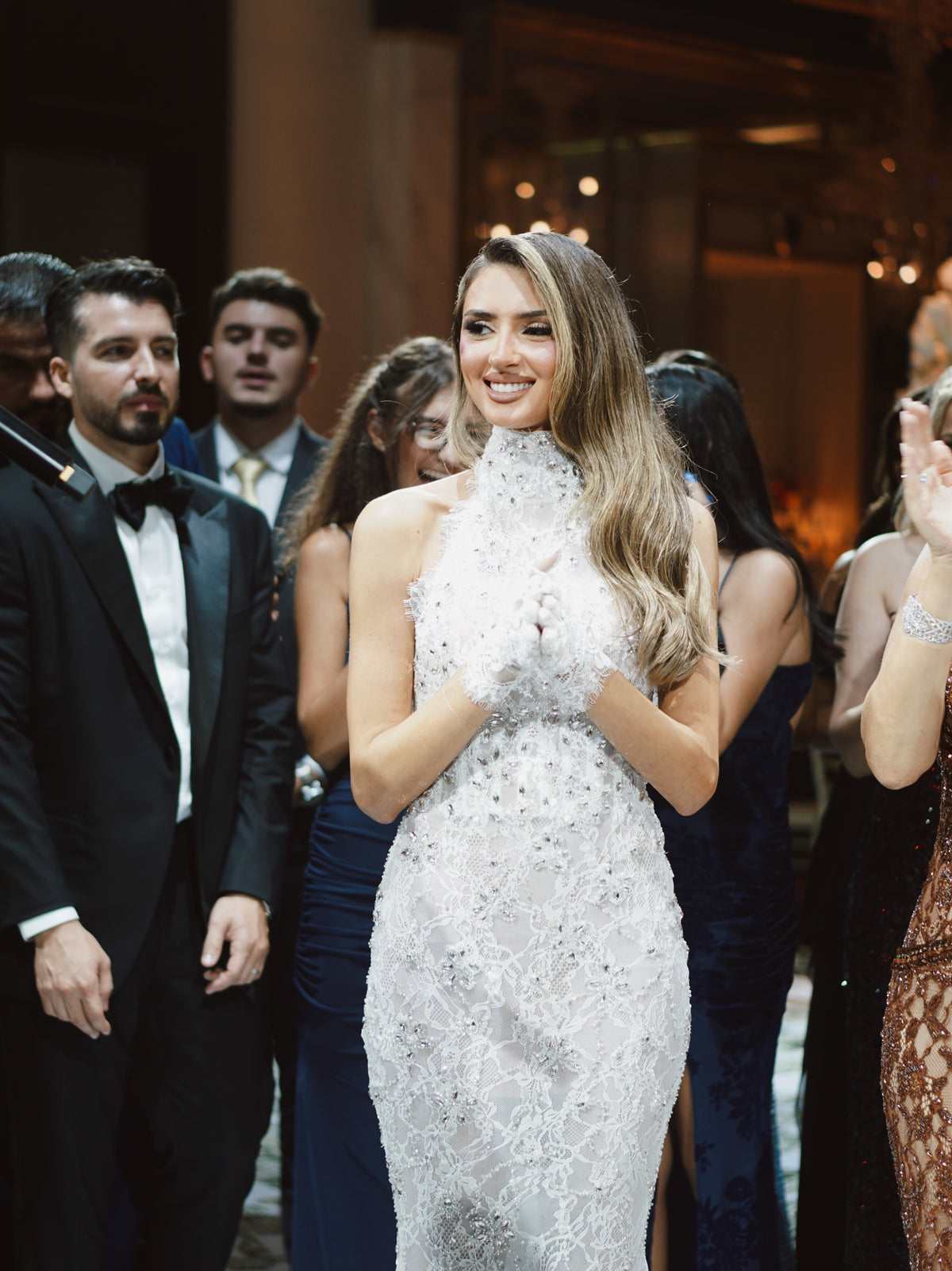 Estelle bridal gown by Dodona Avdiu