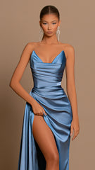Blue dress