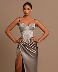Sultry Satin Dress