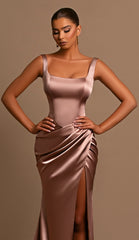 Champagne Rose Satin Enchantment