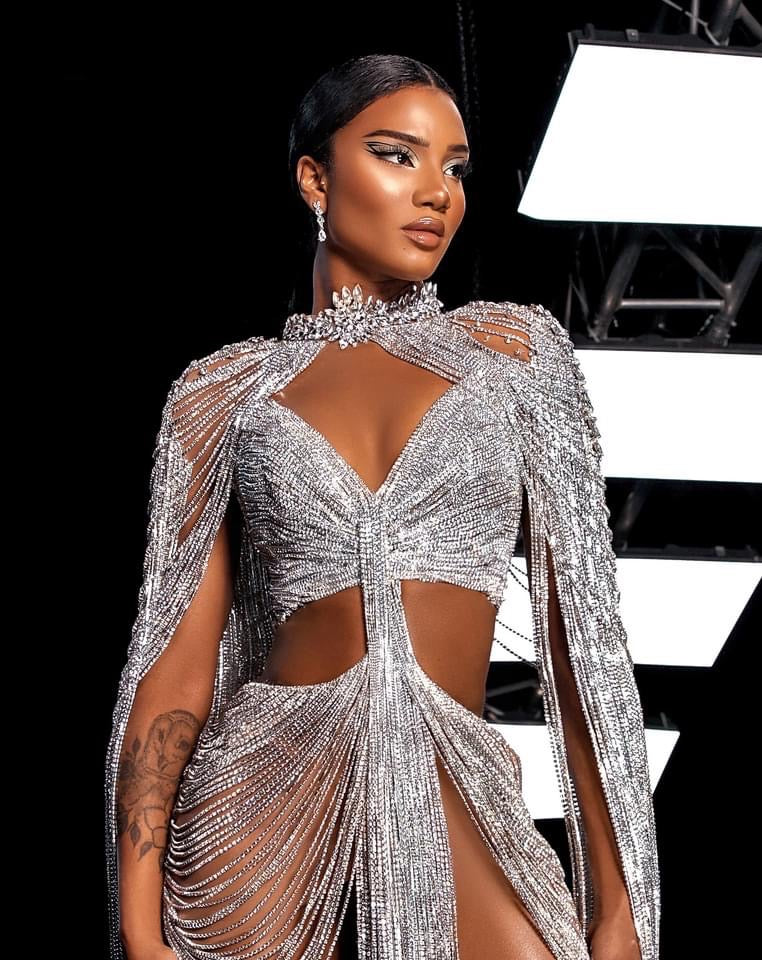 Silver String Fling Crop Top